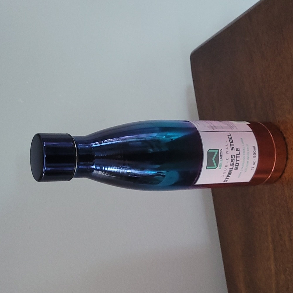 Stainless steel hot and cold bottle